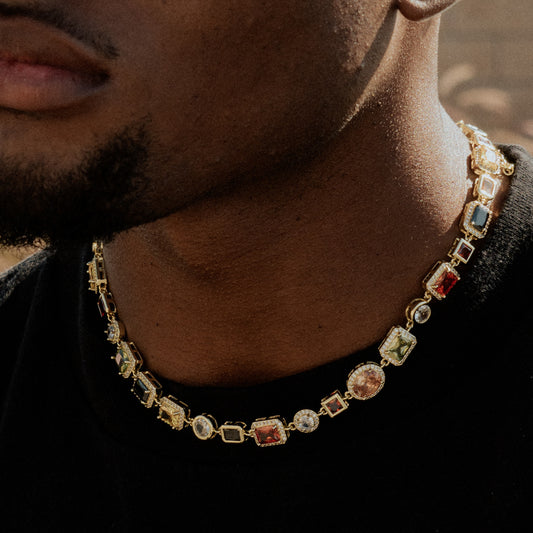 The Celestial Rainbow Chain- Gold