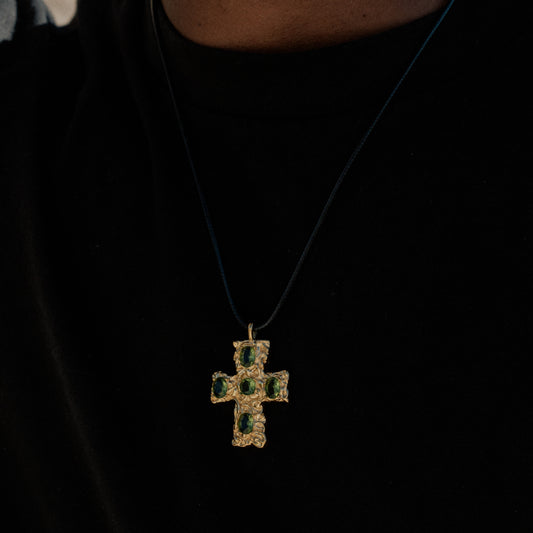 The Verdant Cross Pendant