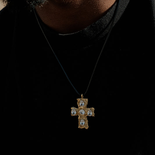 The Iced Grace Cross Pendant
