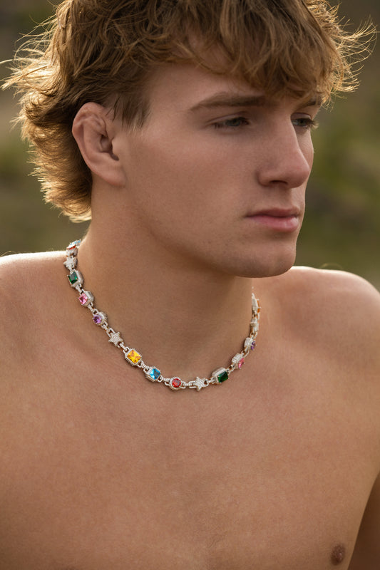 The Celestial Starfall Chain – Silver