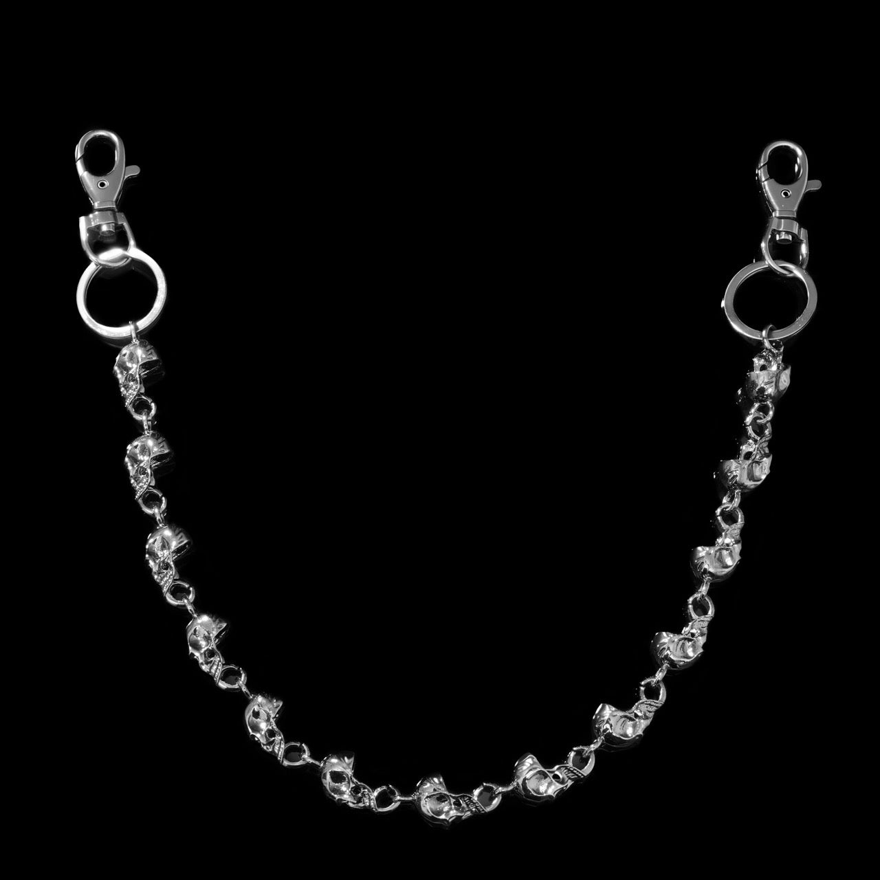 The Noir Rogue Skull Waist Chain
