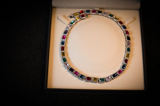 The Chromatic Square Bracelet