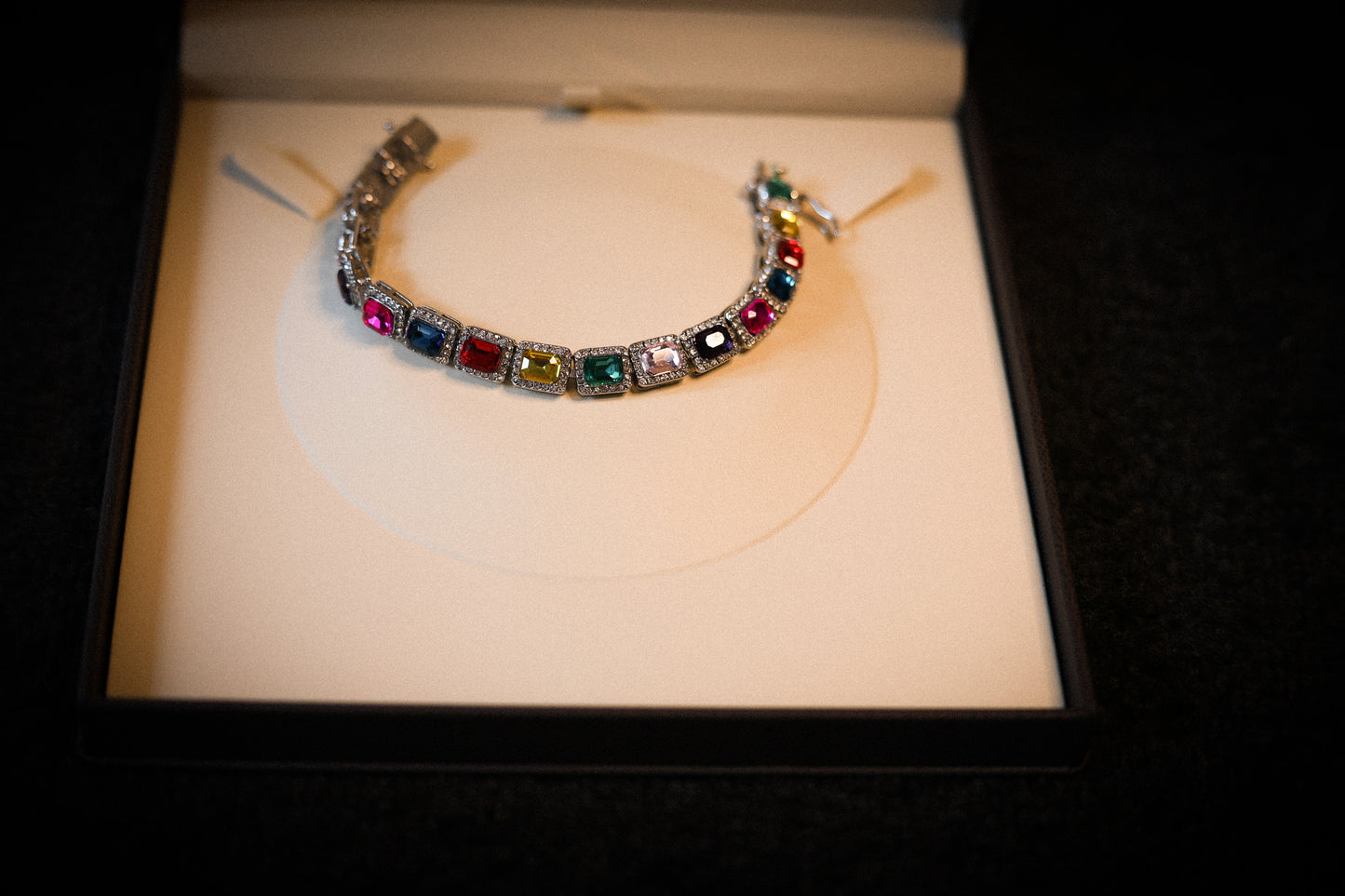 The Chromatic Square Bracelet