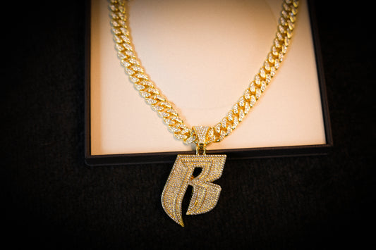 The Iced 'B' Cuban Chain