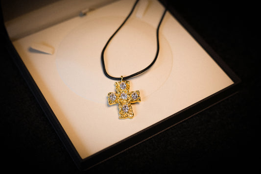 The Iced Grace Cross Pendant