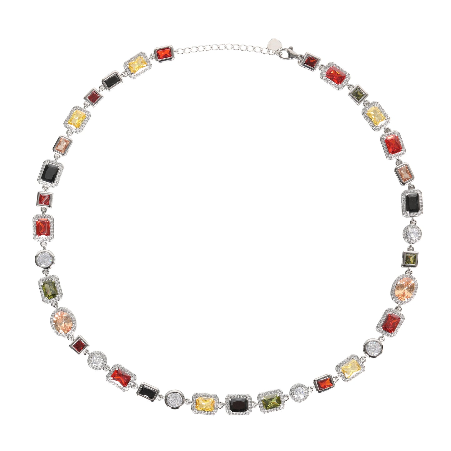 The Celestial Rainbow Chain- Silver