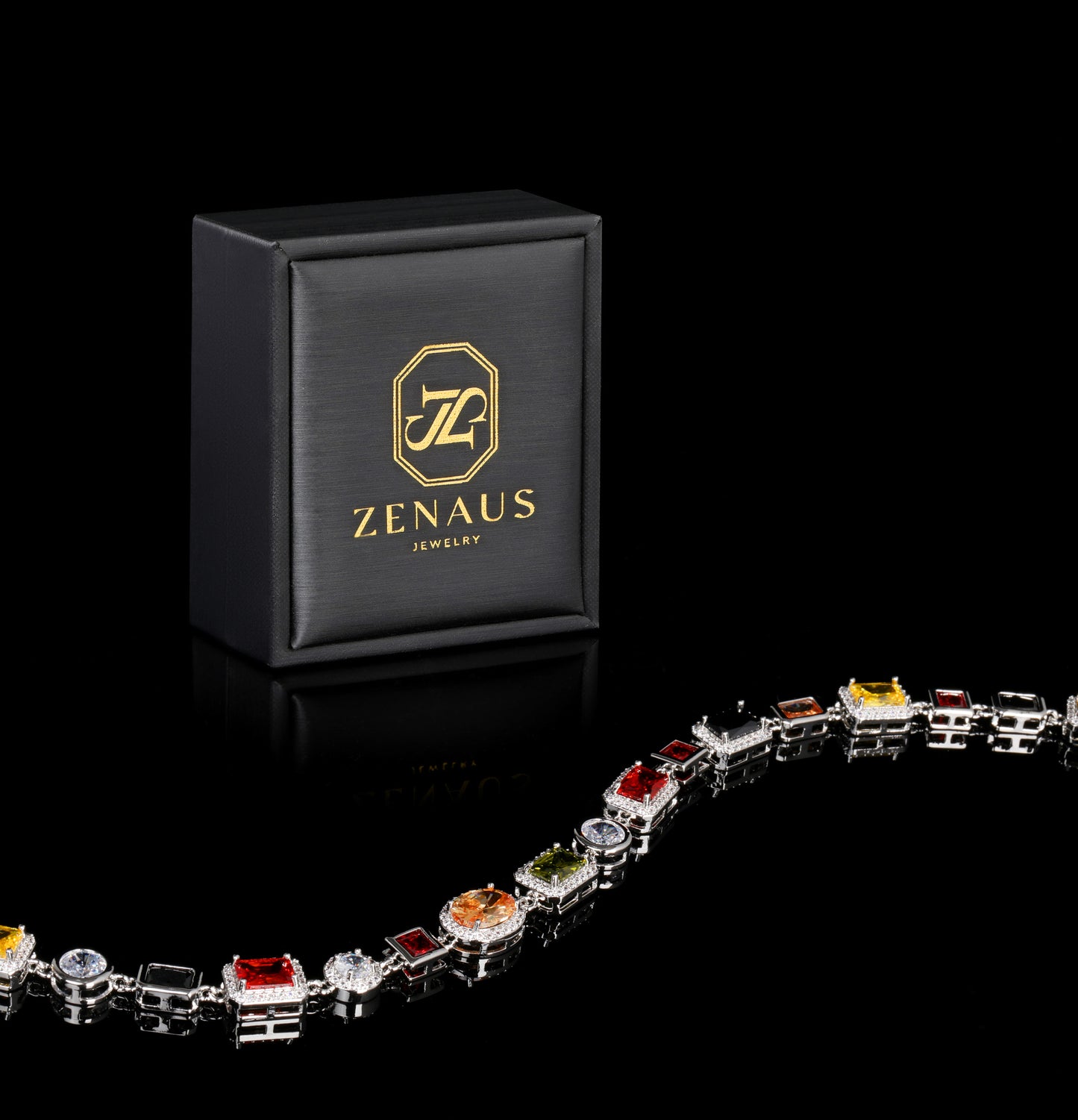 The Celestial Rainbow Chain- Silver