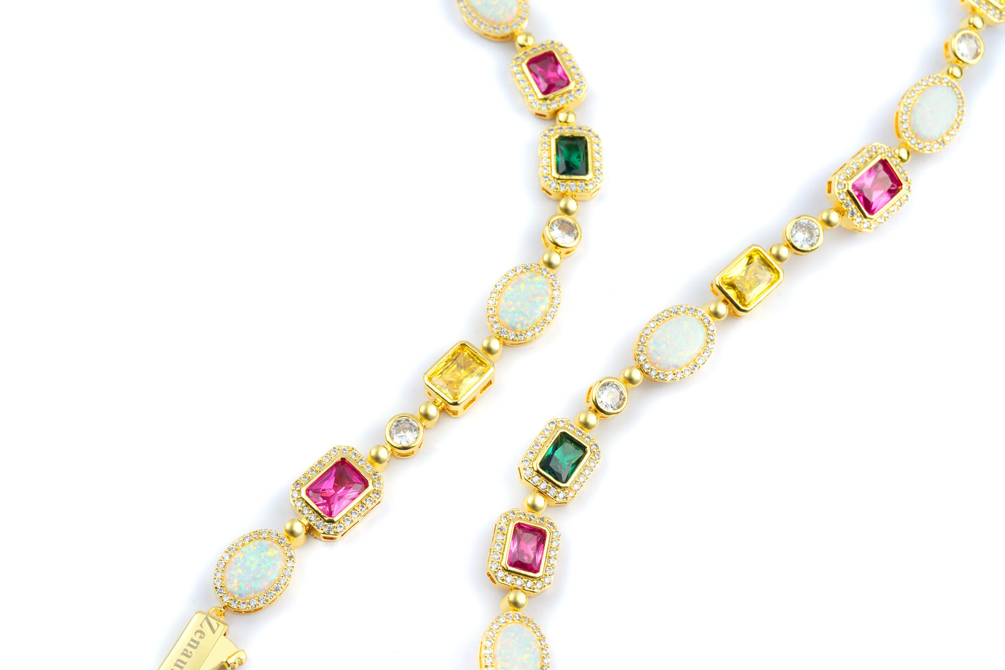 The Regal Gemstone Necklace