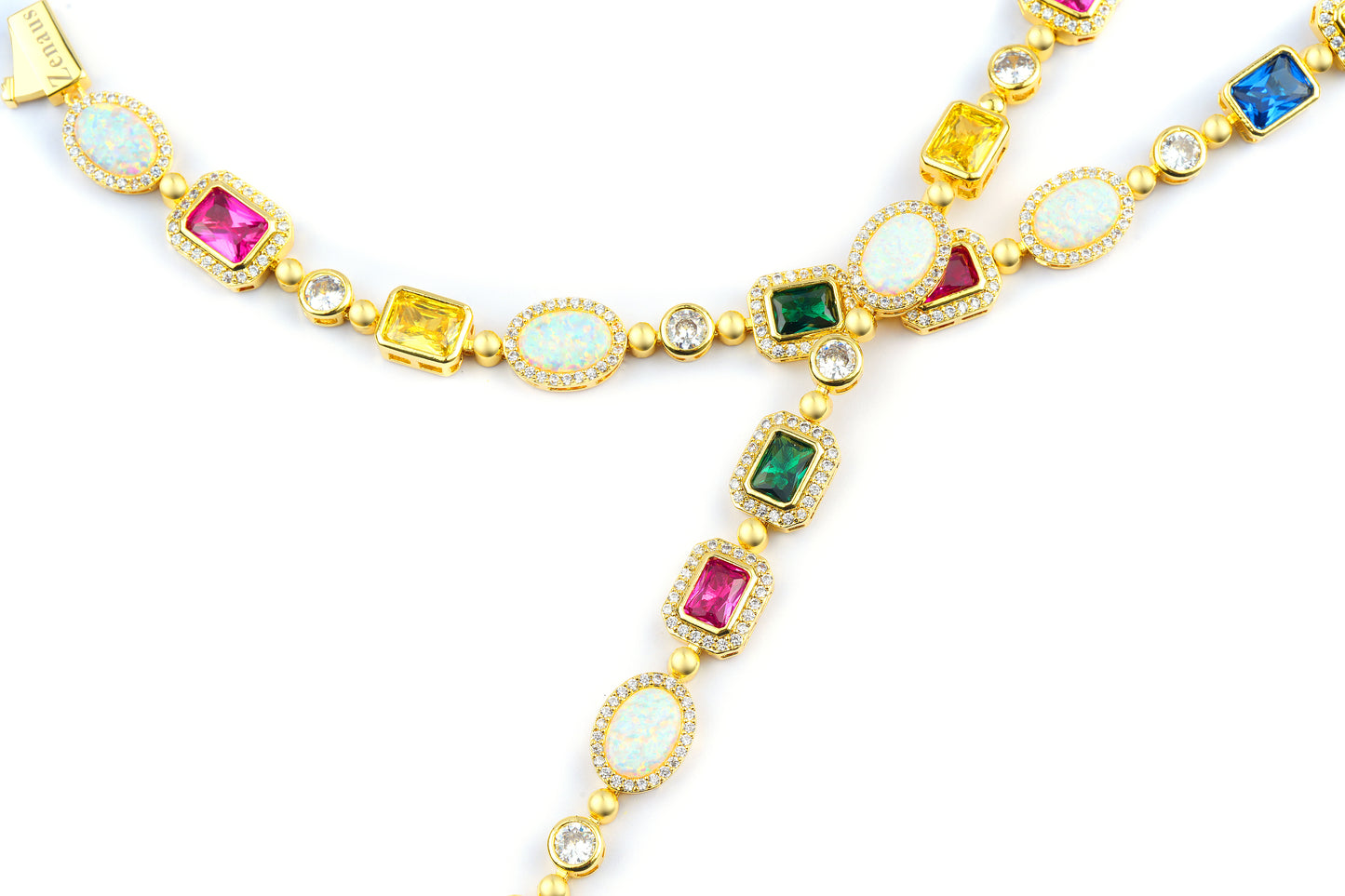 The Regal Gemstone Necklace