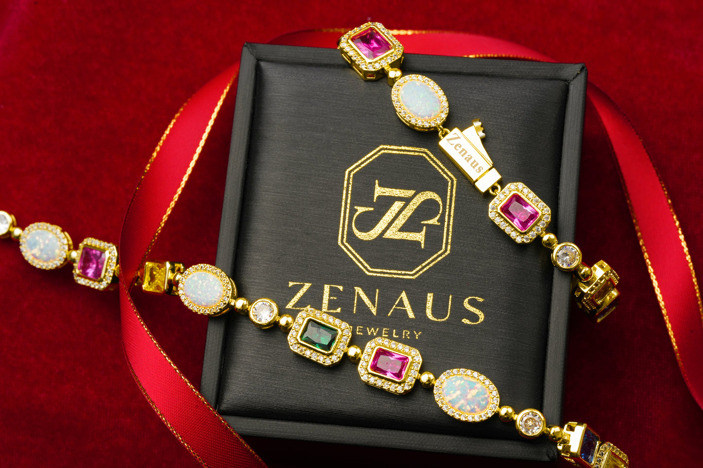 The Regal Gemstone Bracelet