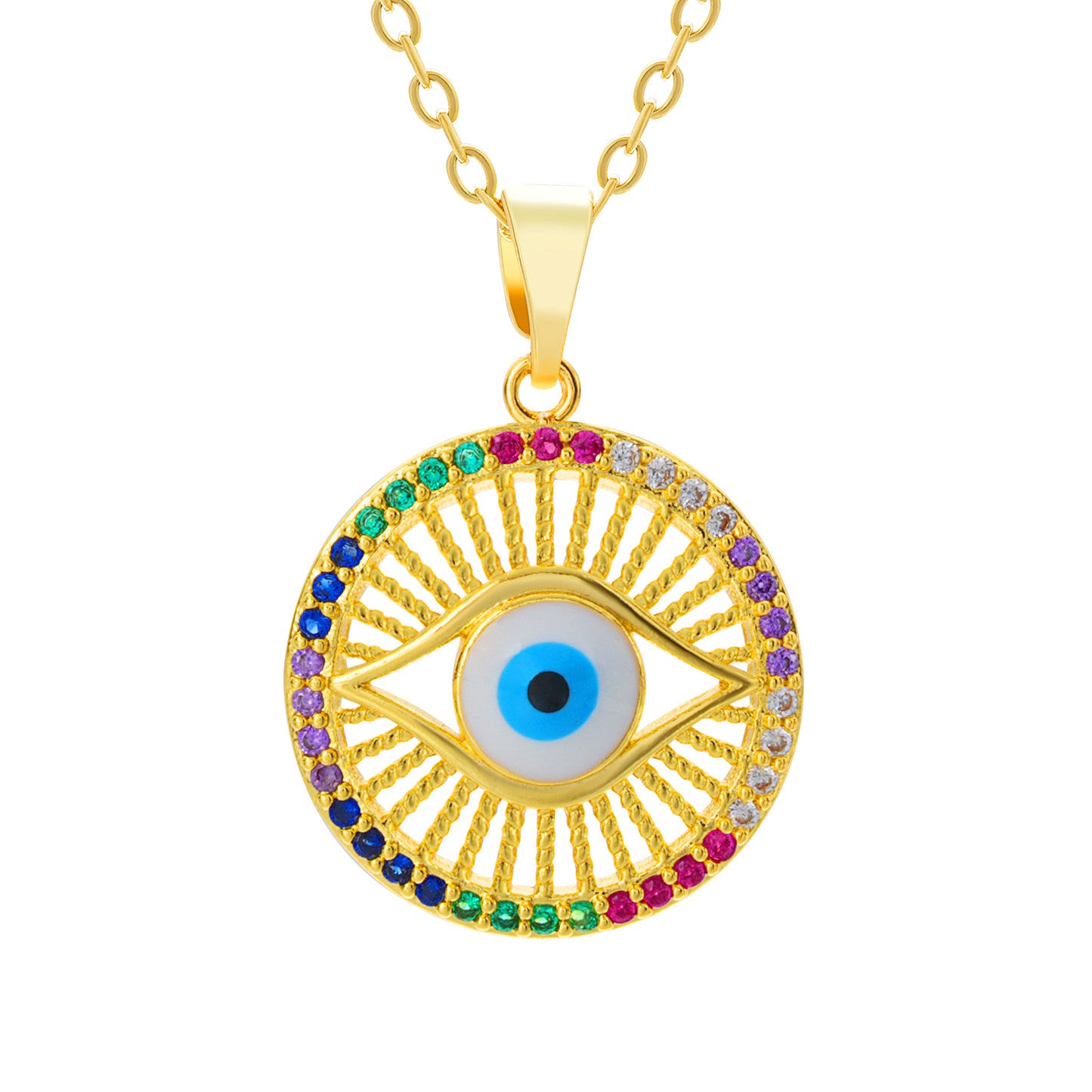 The Chakra Guardian Eye Necklace