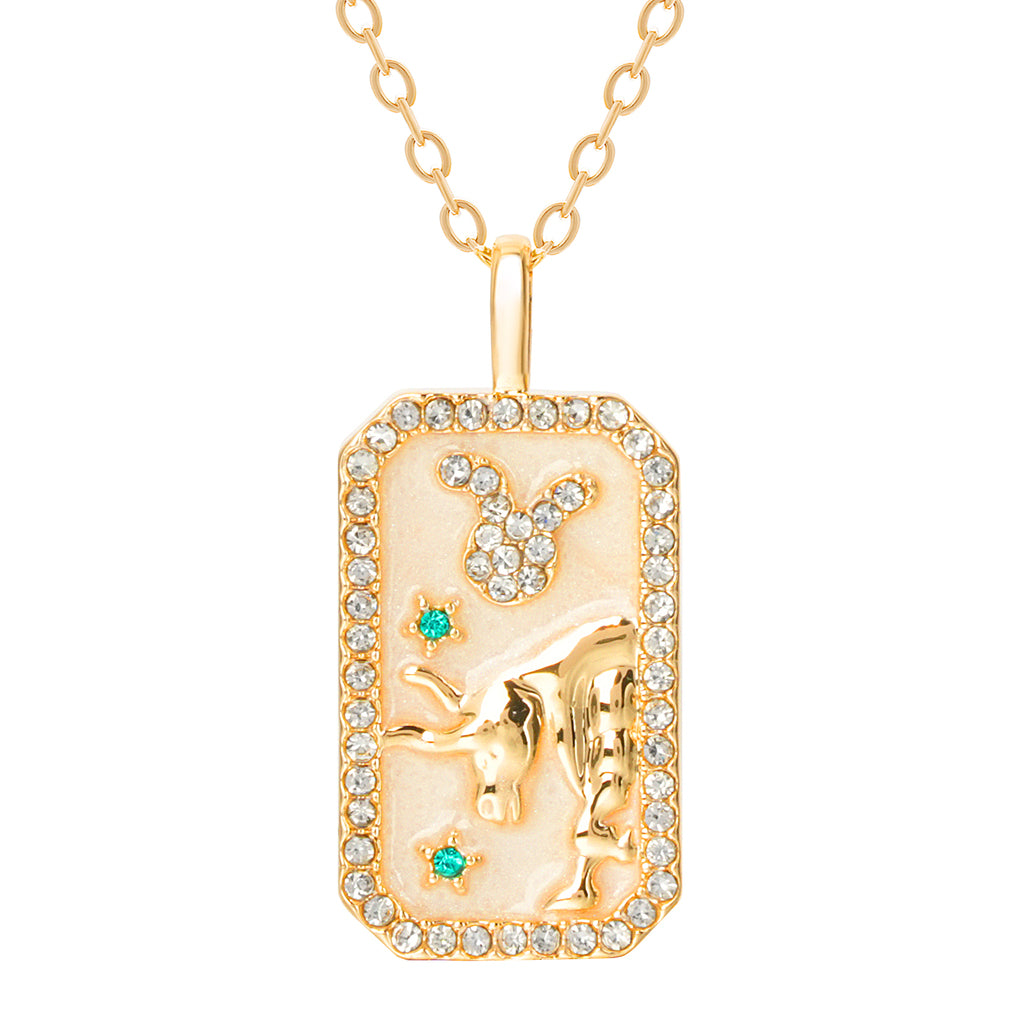 The Diamond Zodiac Necklace - Taurus