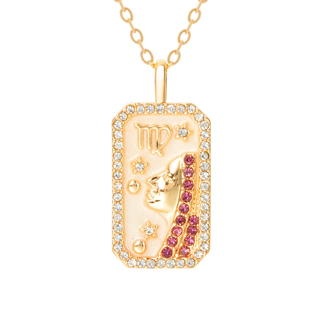 The Diamond Zodiac Necklace - Virgo