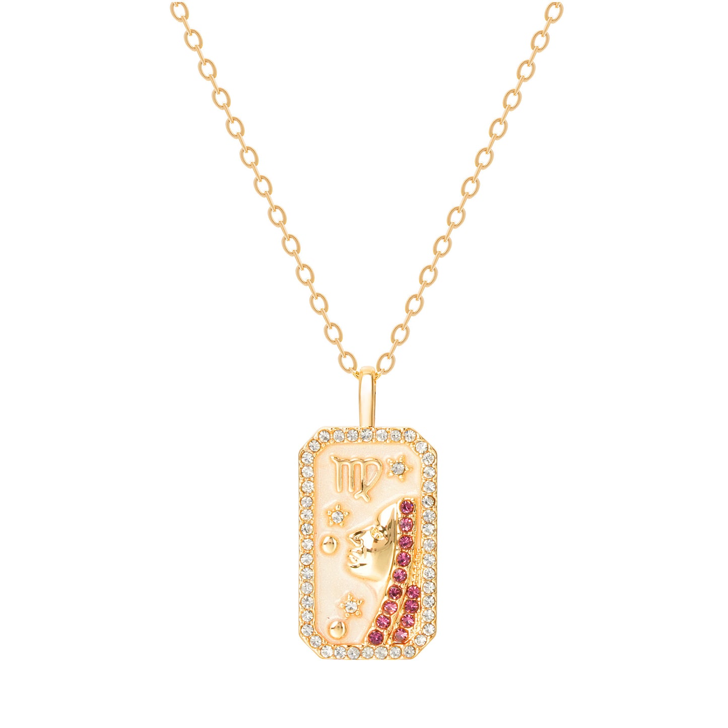 The Diamond Zodiac Necklace - Virgo