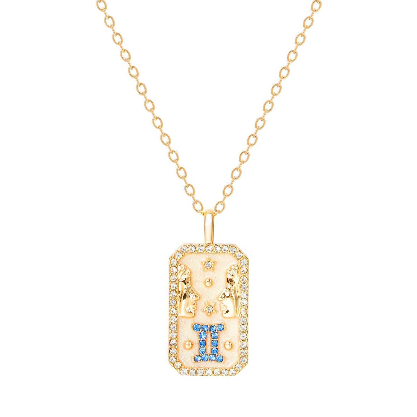 The Diamond Zodiac Necklace - Gemini