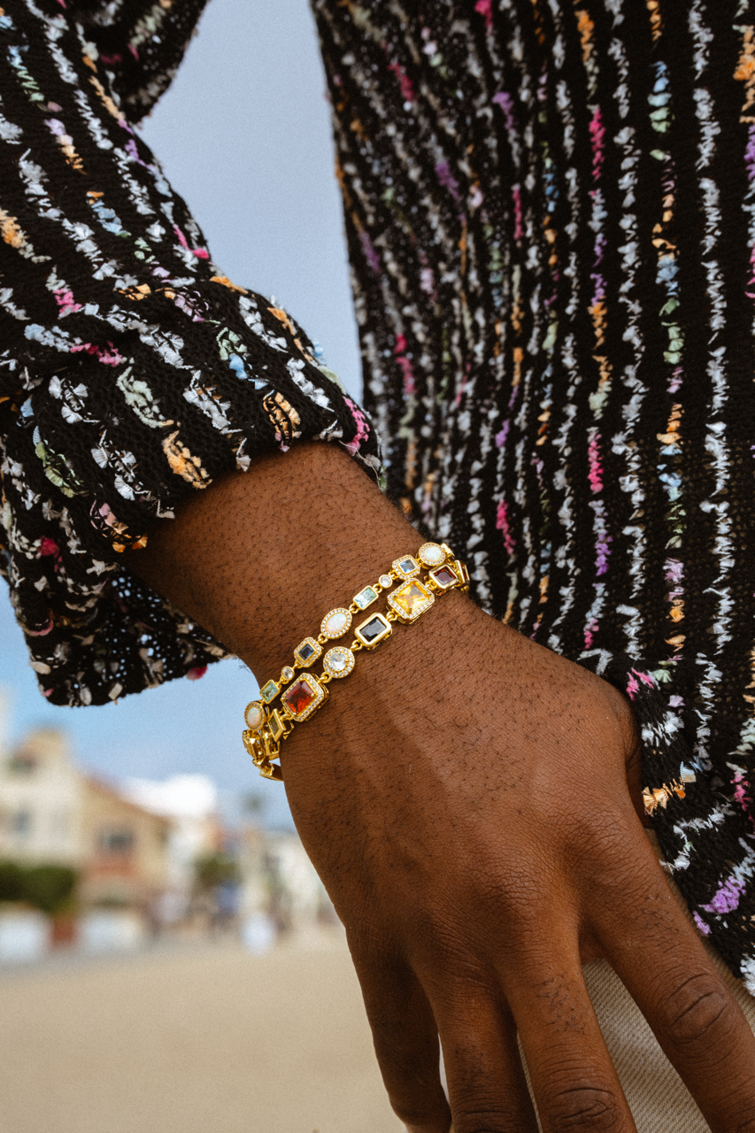 The ZS Rebel Gold Bracelet – Zenaus Jewelry