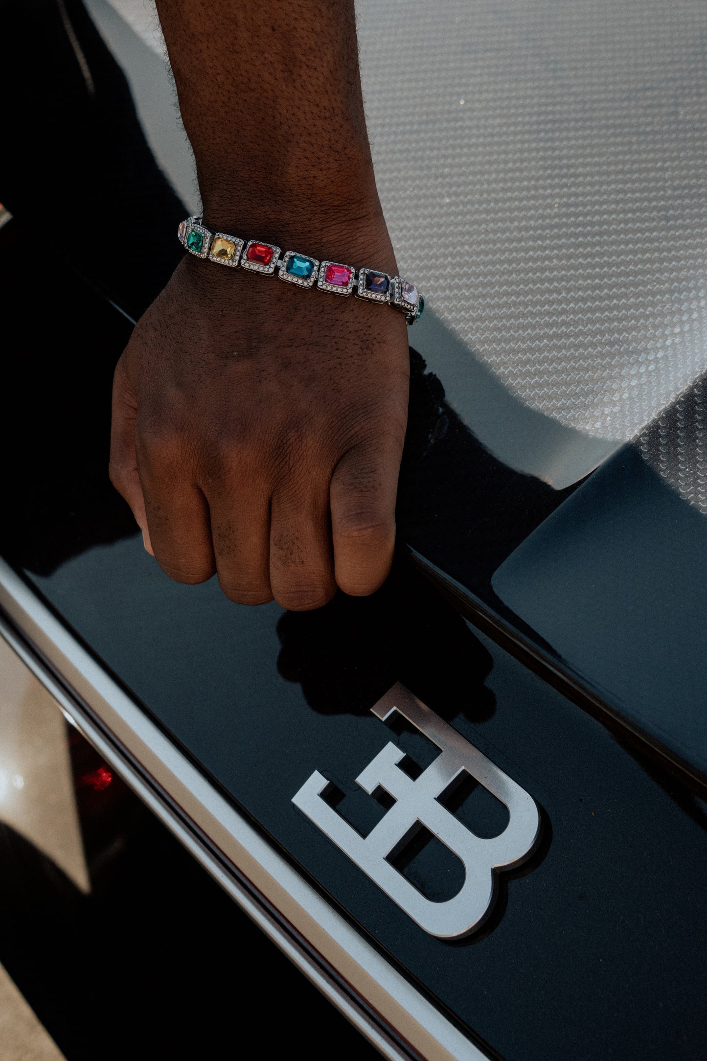 The Chromatic Square Bracelet