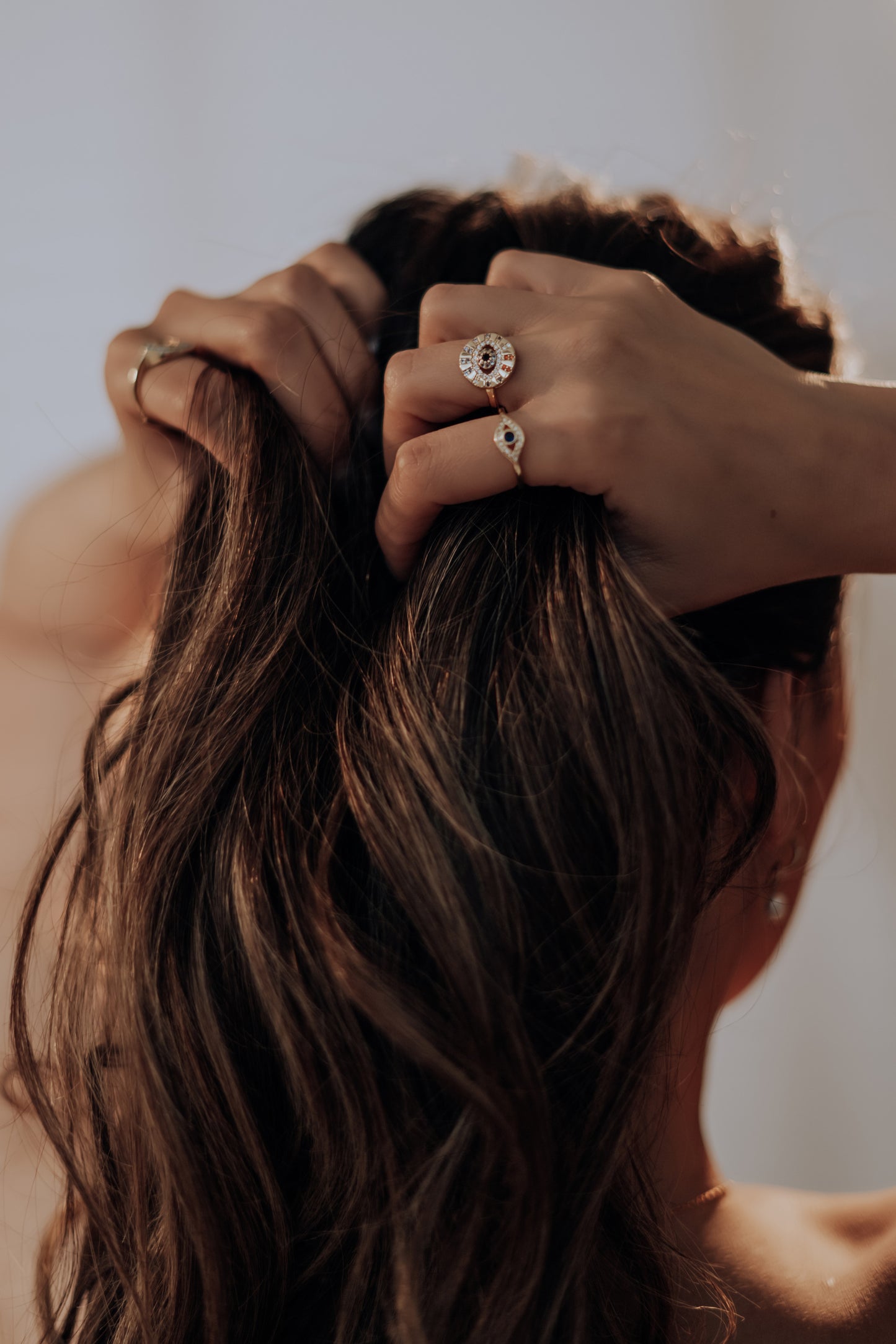 The Radiant Guardian Eye Ring