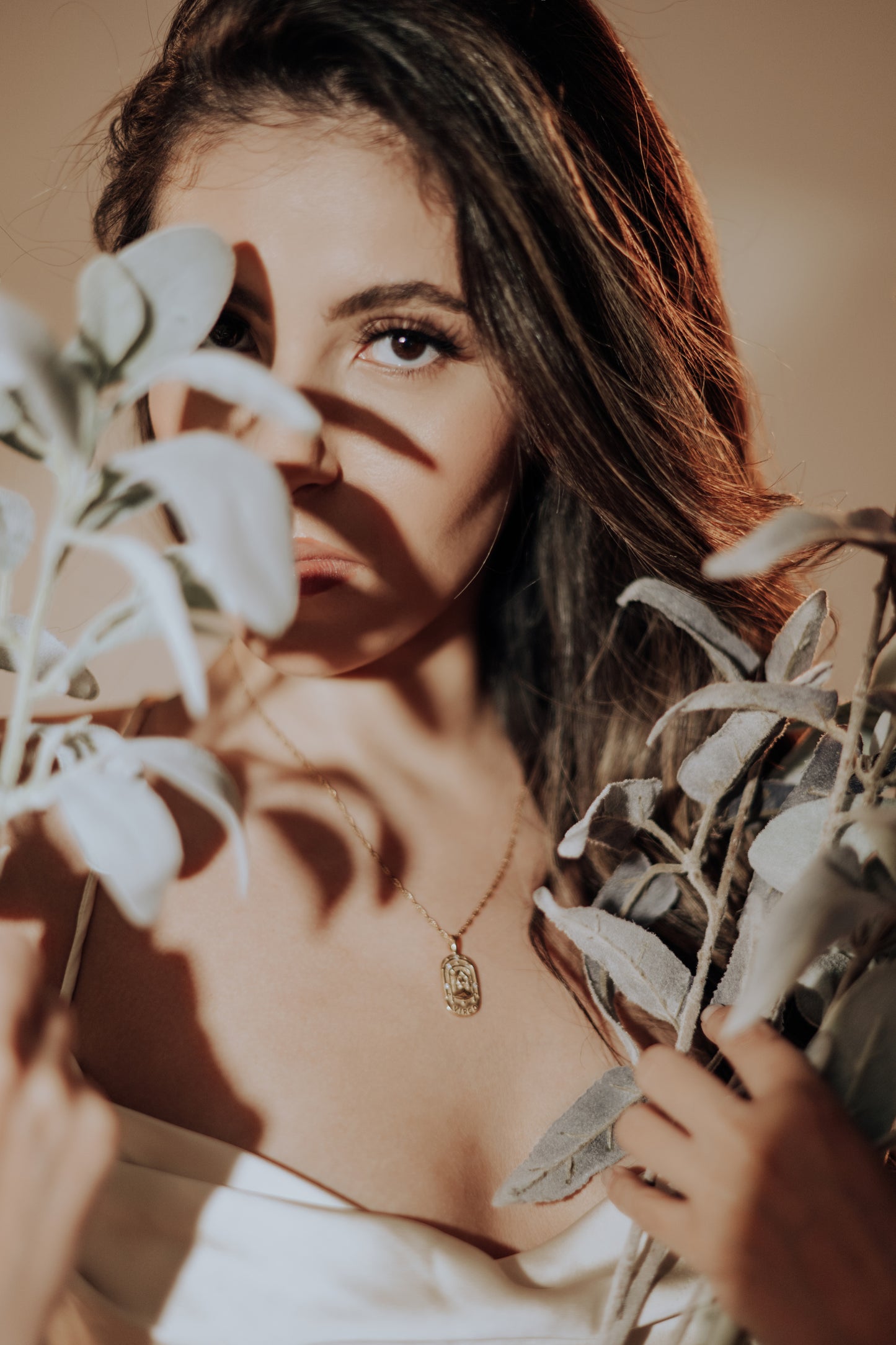 The Golden Zodiac Necklace - Virgo