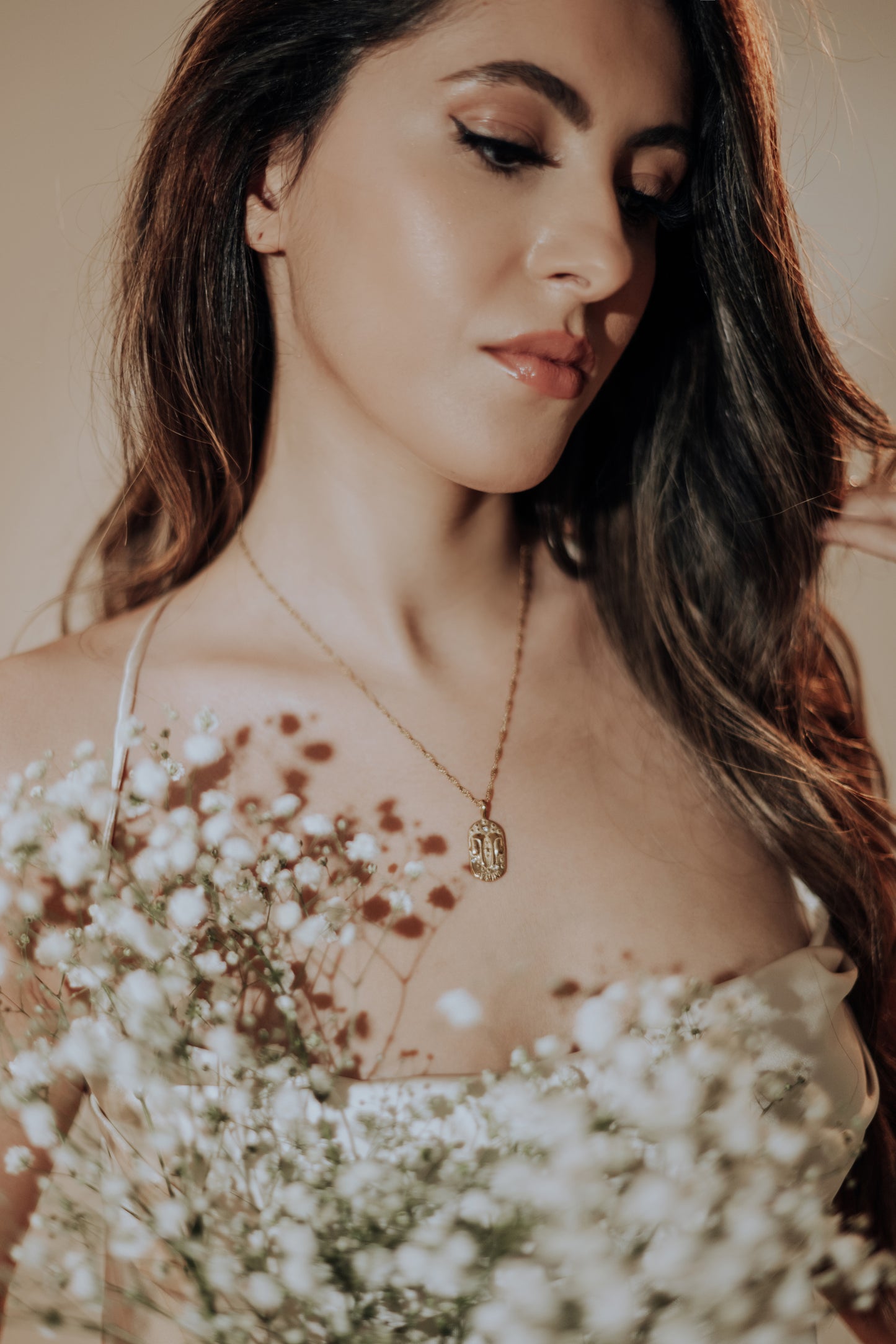 The Golden Zodiac Necklace - Gemini