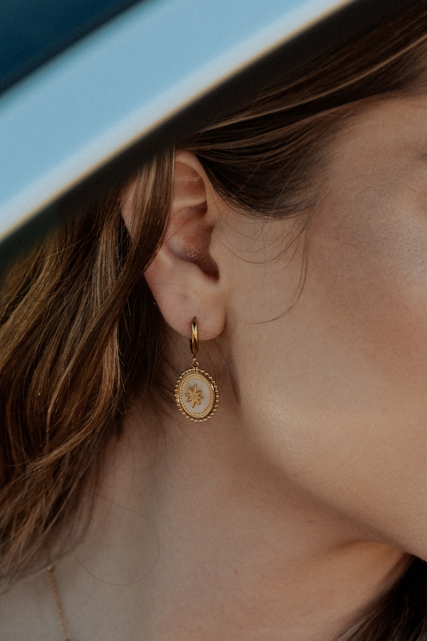 The Golden Charm Earrings
