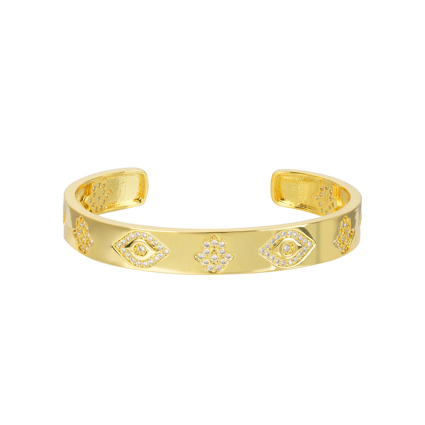 The Golden Guardian Eye Bracelet