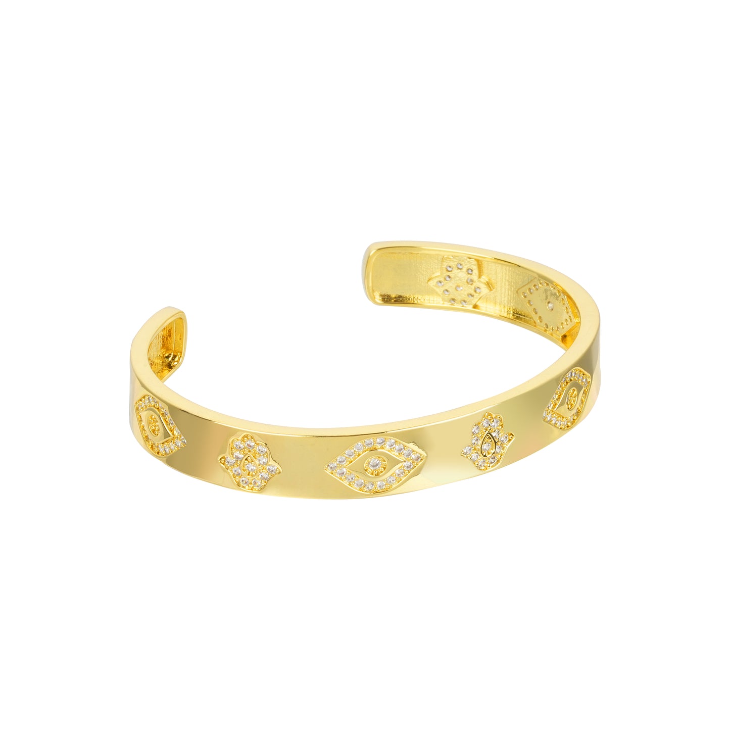 The Golden Guardian Eye Bracelet