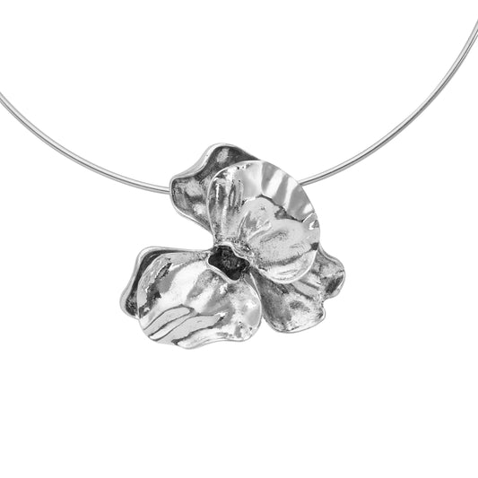 Silver Butterfly Necklace