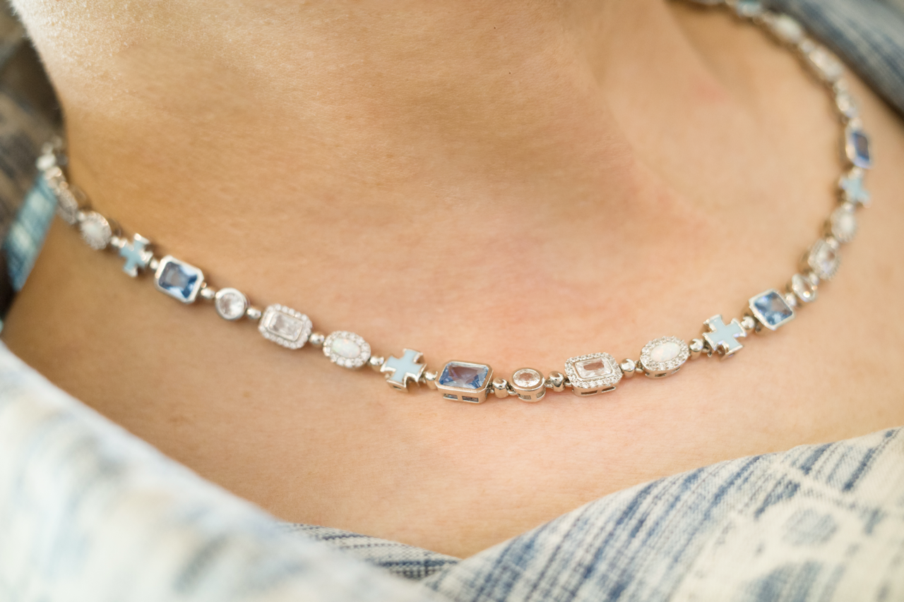 The ZS Divina Silver Necklace