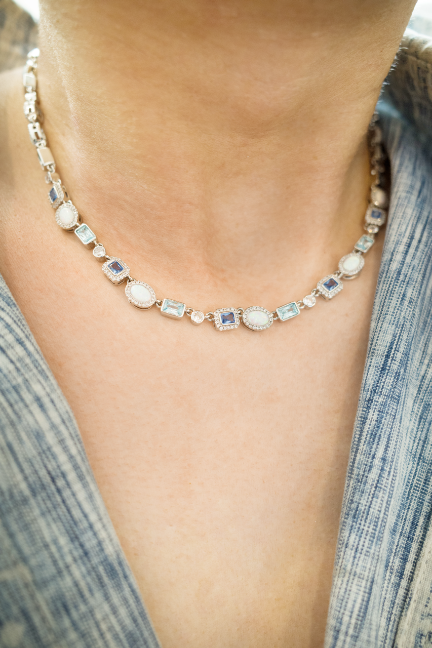 The ZS Rebel Silver Necklace