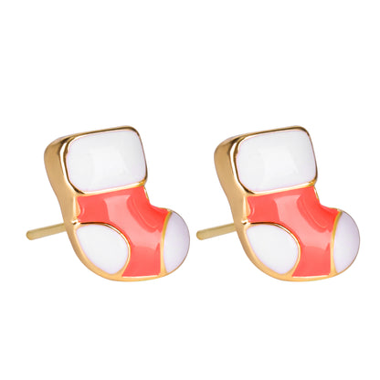 The Sparkling Stocking Earrings