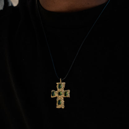The Verdant Cross Pendant