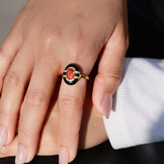 The Golden Ember Ring