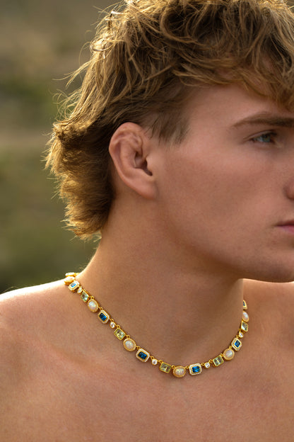 The Celestial Azure Tide Chain - Gold