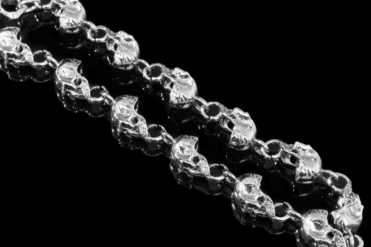 The Silver Rogue Skull Waist Chain
