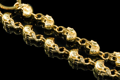 The Golden Rogue Skull Waist Chain