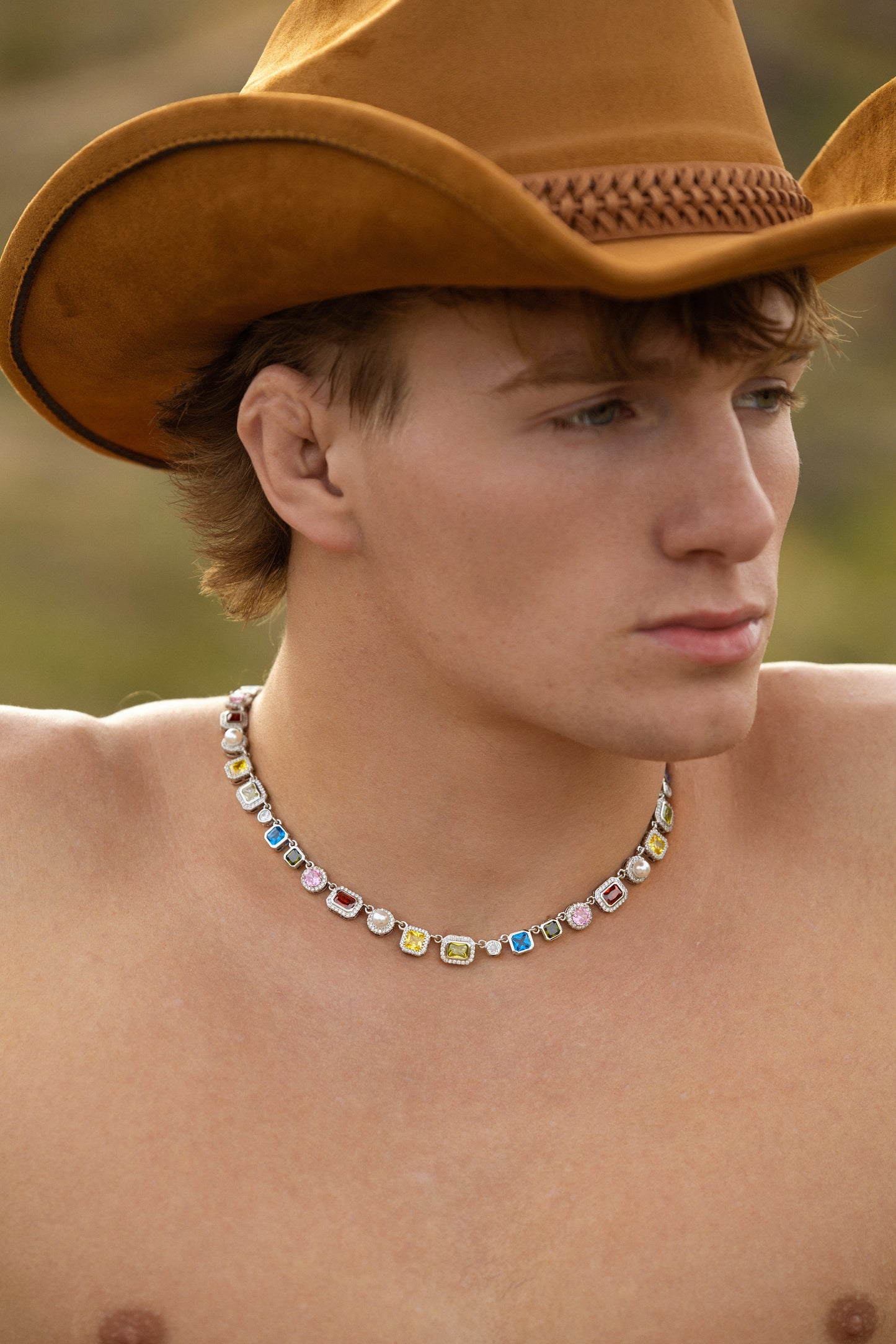 The Celestial Luxe Pearl Chain – Silver