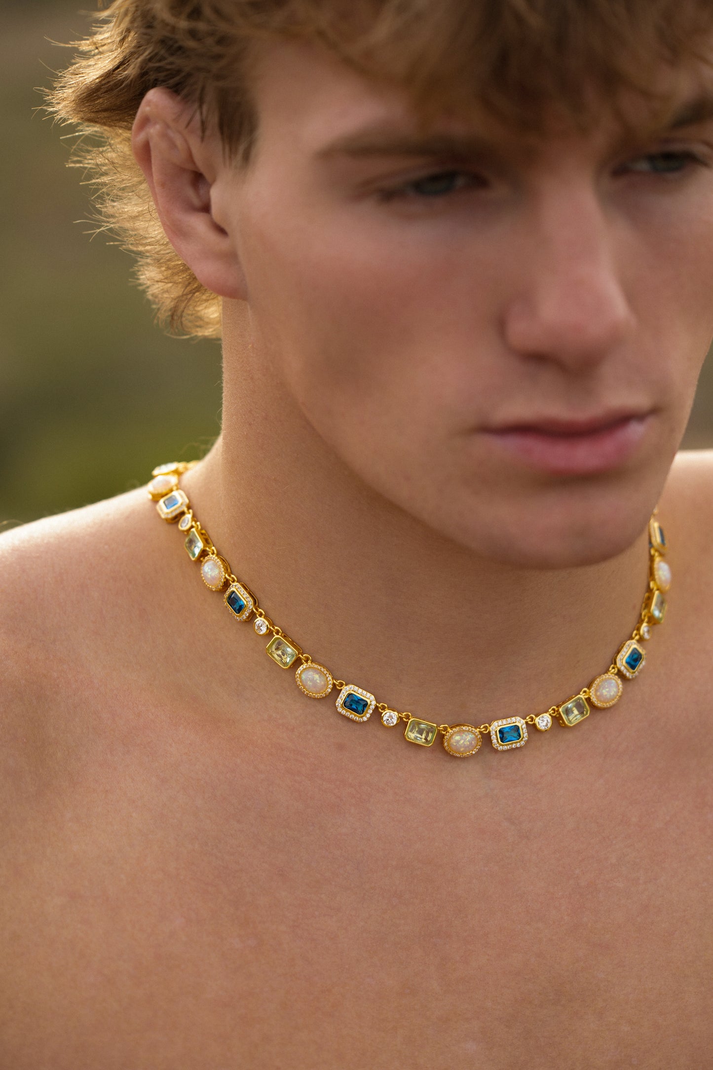 The Celestial Azure Tide Chain - Gold