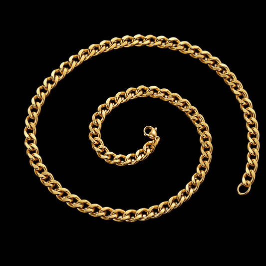 9.6MM Cuban Chain – Prestige Edition Gold