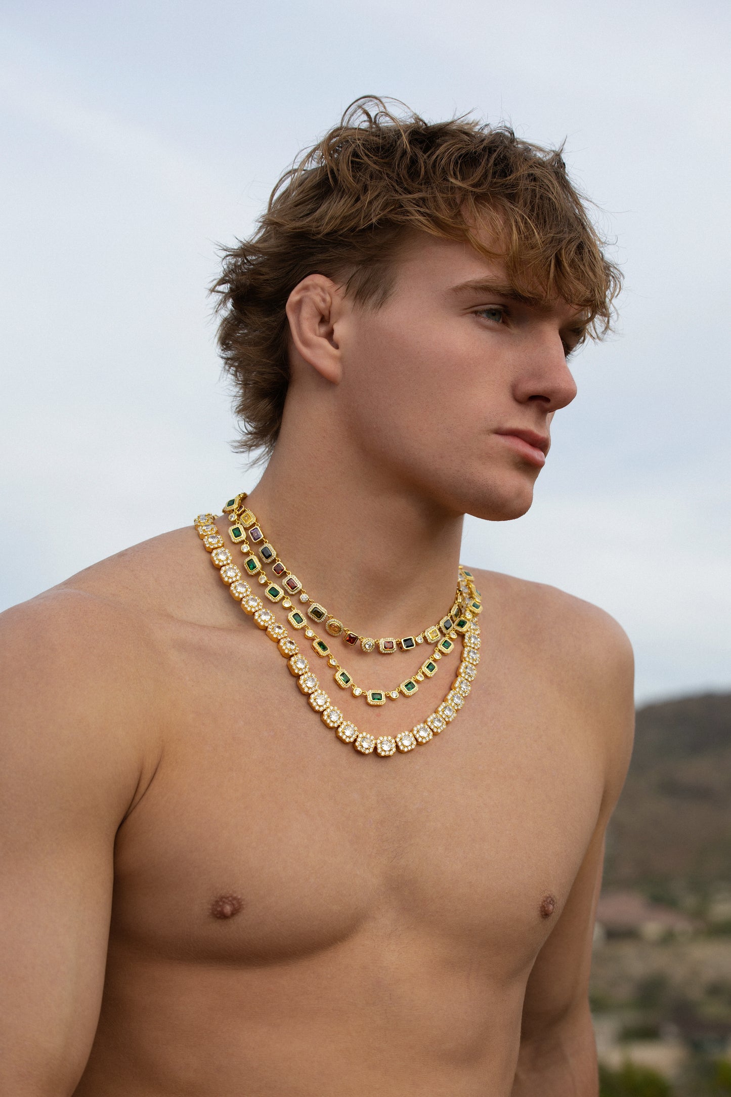 Honey Ice Brick Chain by ZS