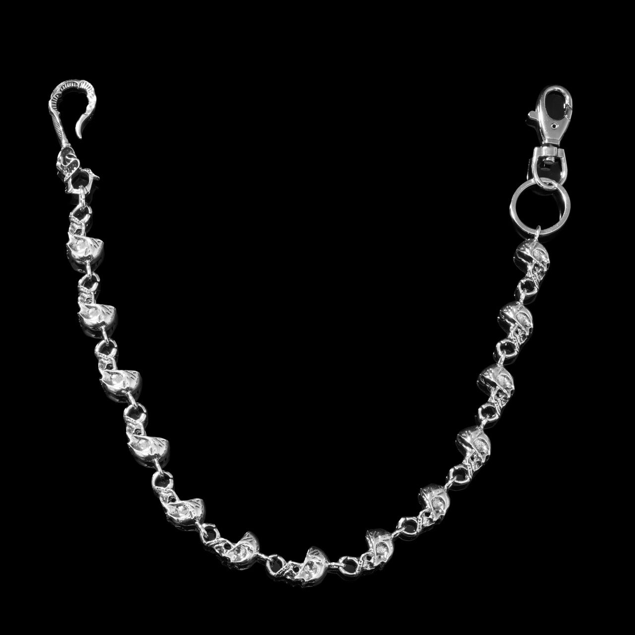 The Silver Rogue Skull Waist Chain