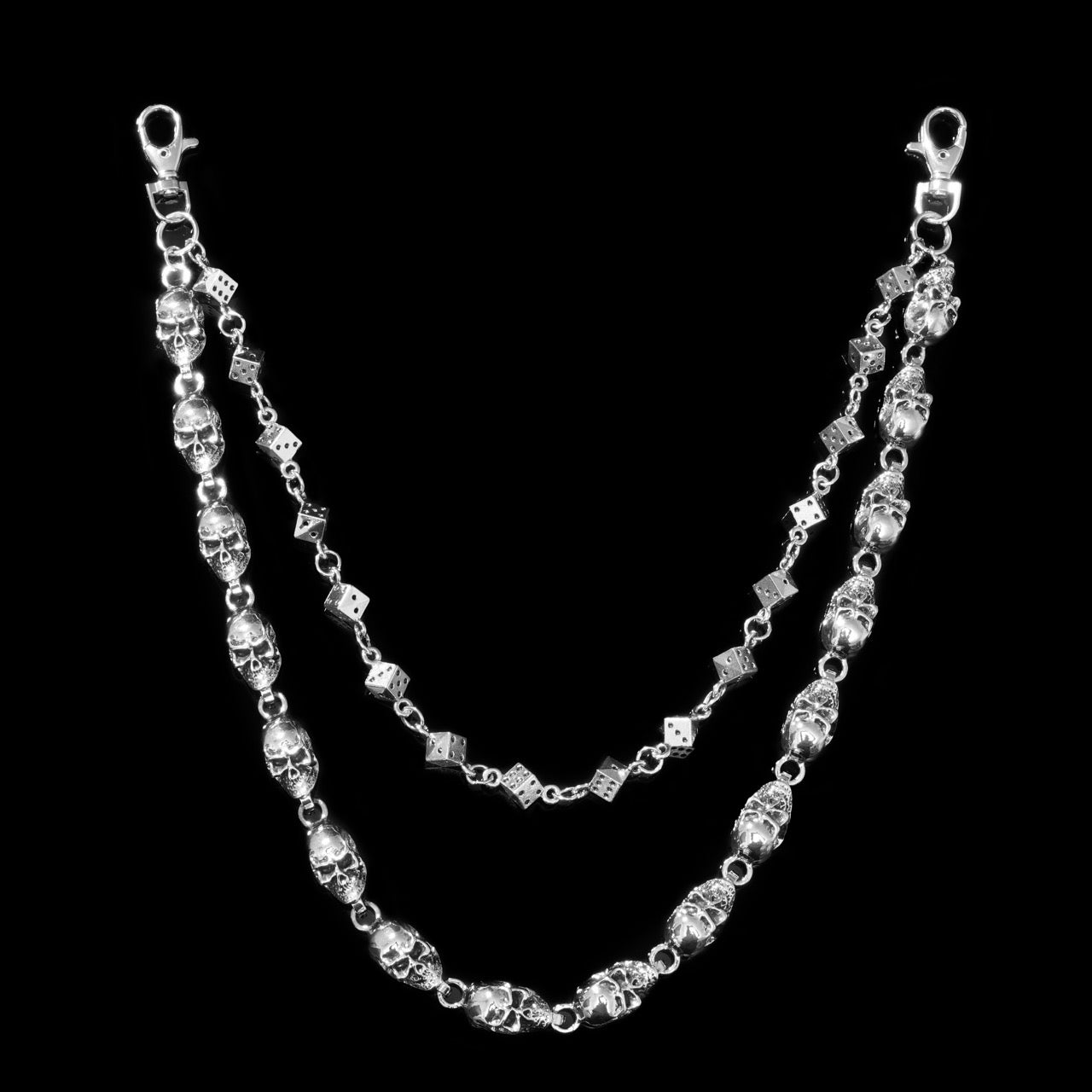 The Dual Reaper & Dice Waist Chain