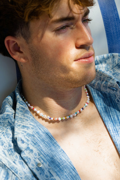 The Mariner Confetti Pearl Necklace