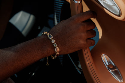 The Celestial Rainbow Bracelet- Gold