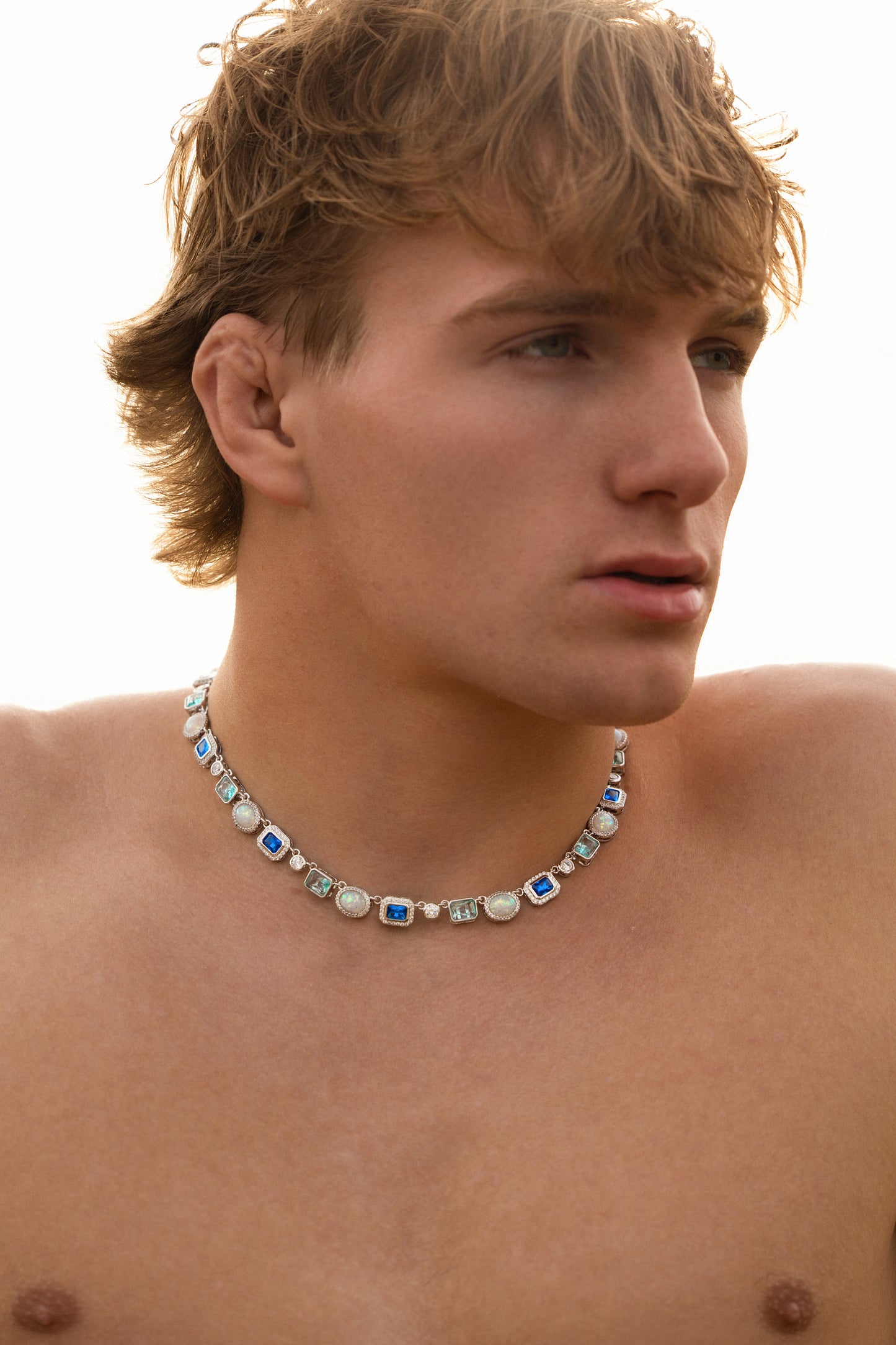 The Celestial Azure Tide Chain - Silver