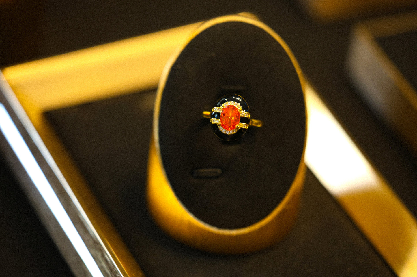 The Golden Ember Ring