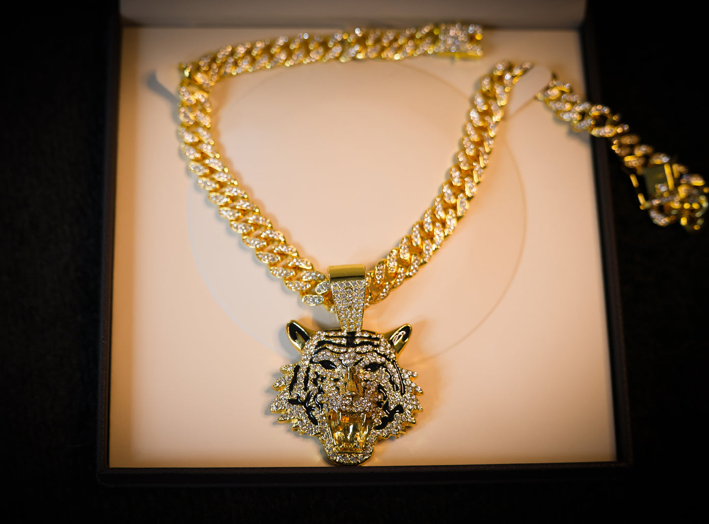 The Iced Tiger Pendant