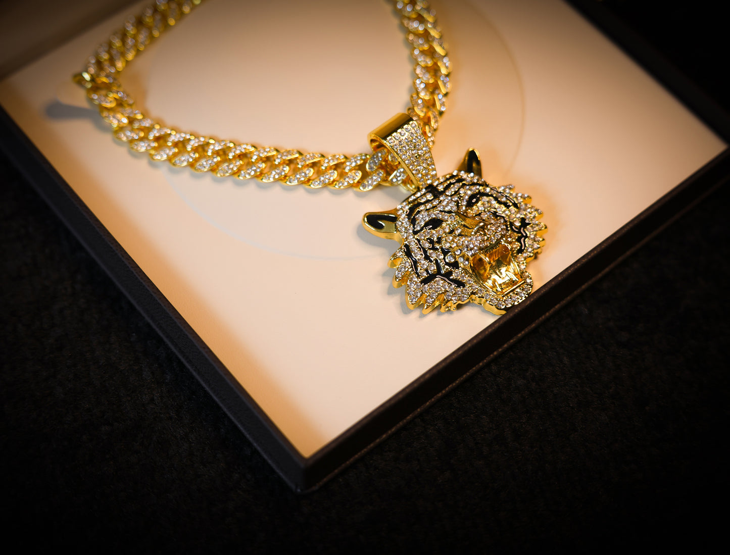 The Iced Tiger Pendant