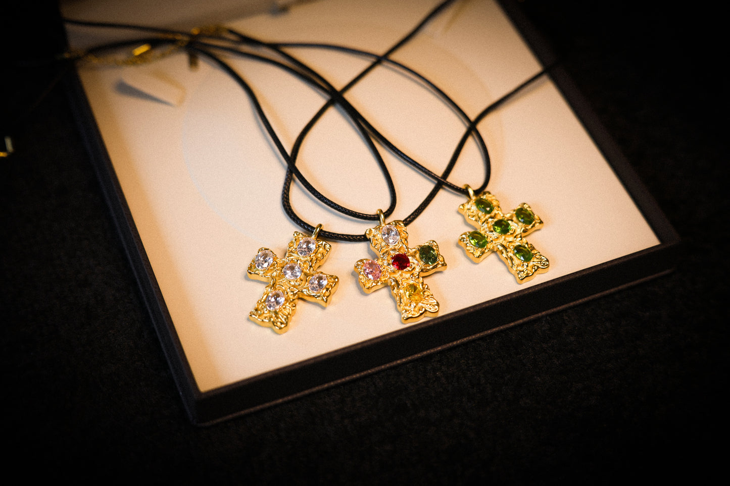 The Iced Grace Cross Pendant