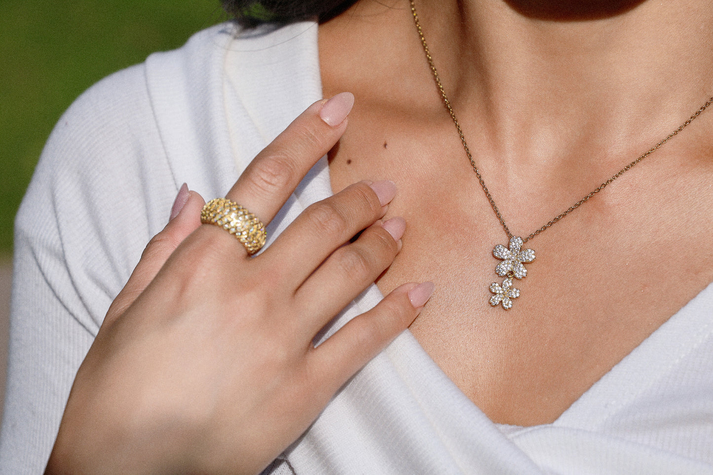 The Gilded Blossom Necklace